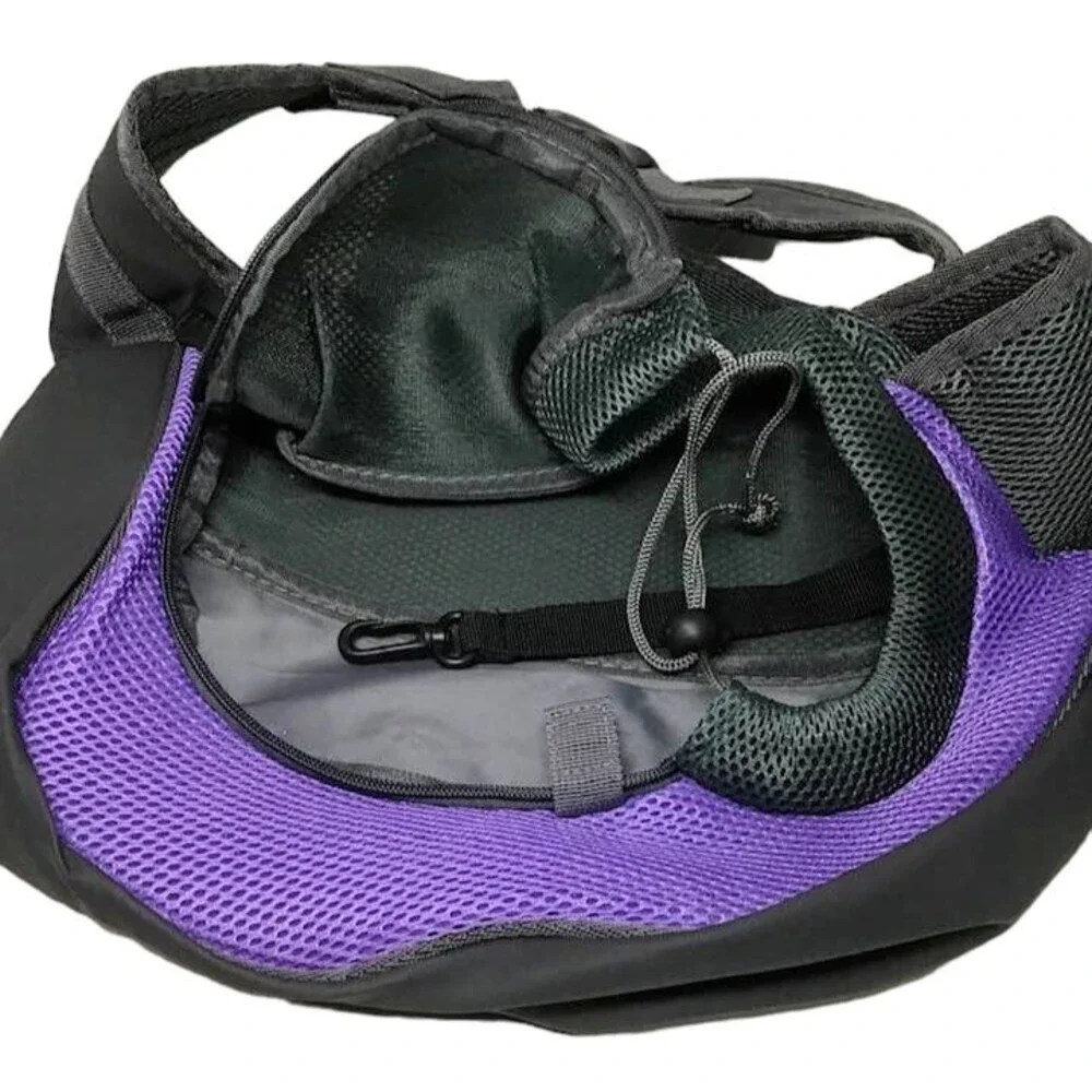 Sling Bag Cat Dog Carrier Shoulder Tote Travel Small Mesh Puppy Backpack Comfort
